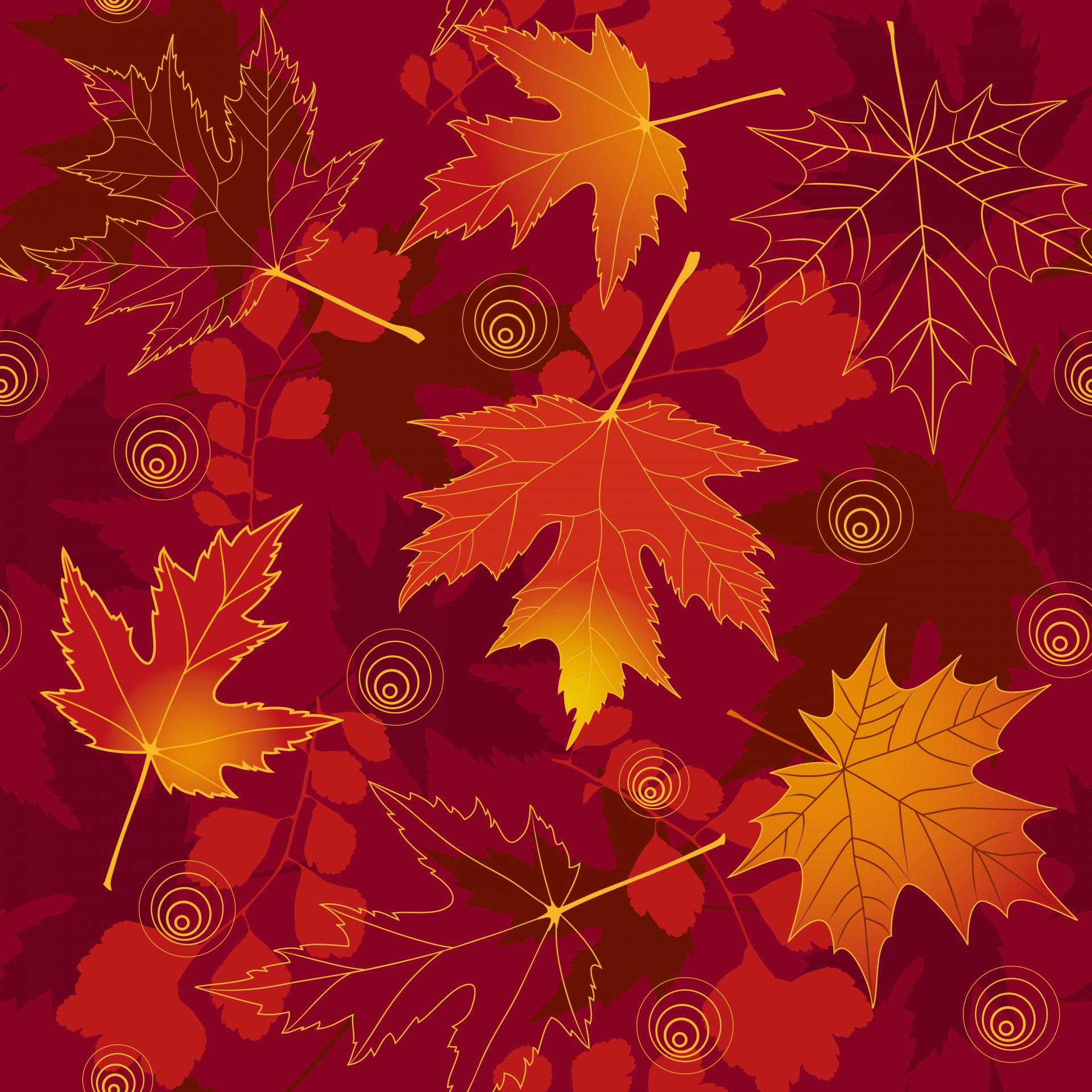 autumn leaves fall maple autumn background