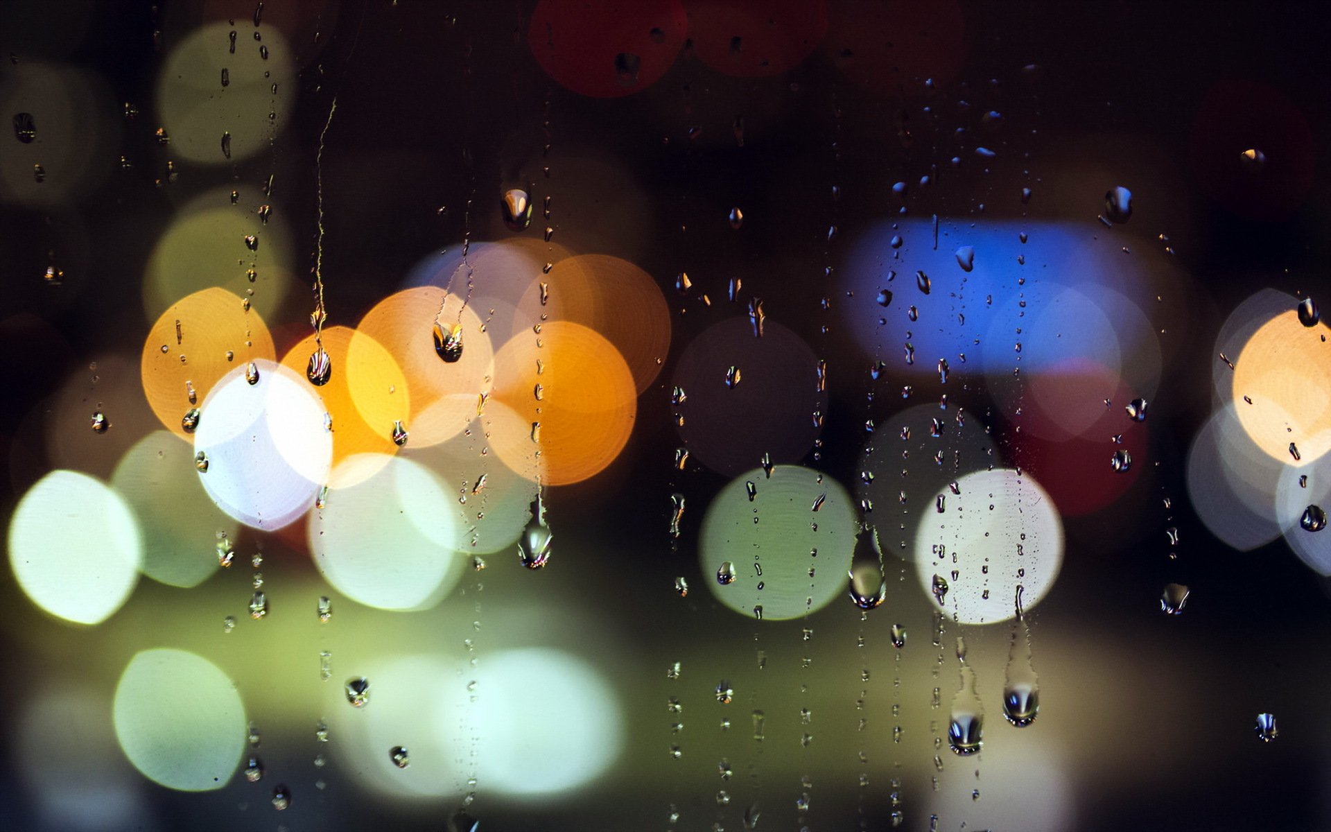 glass rain light