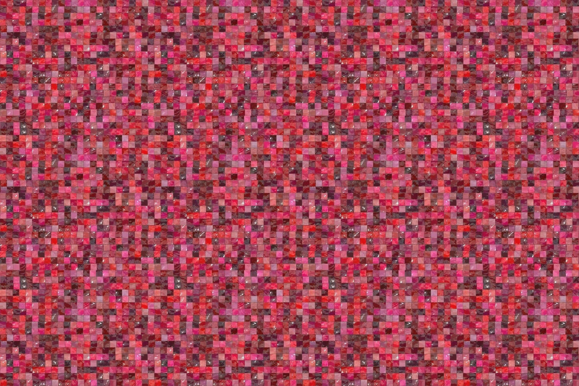 mosaic boxes textures tile wall red background