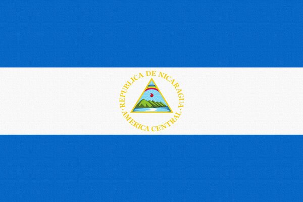 Wallpaper Desktop Flagge von Nicaragua rudern