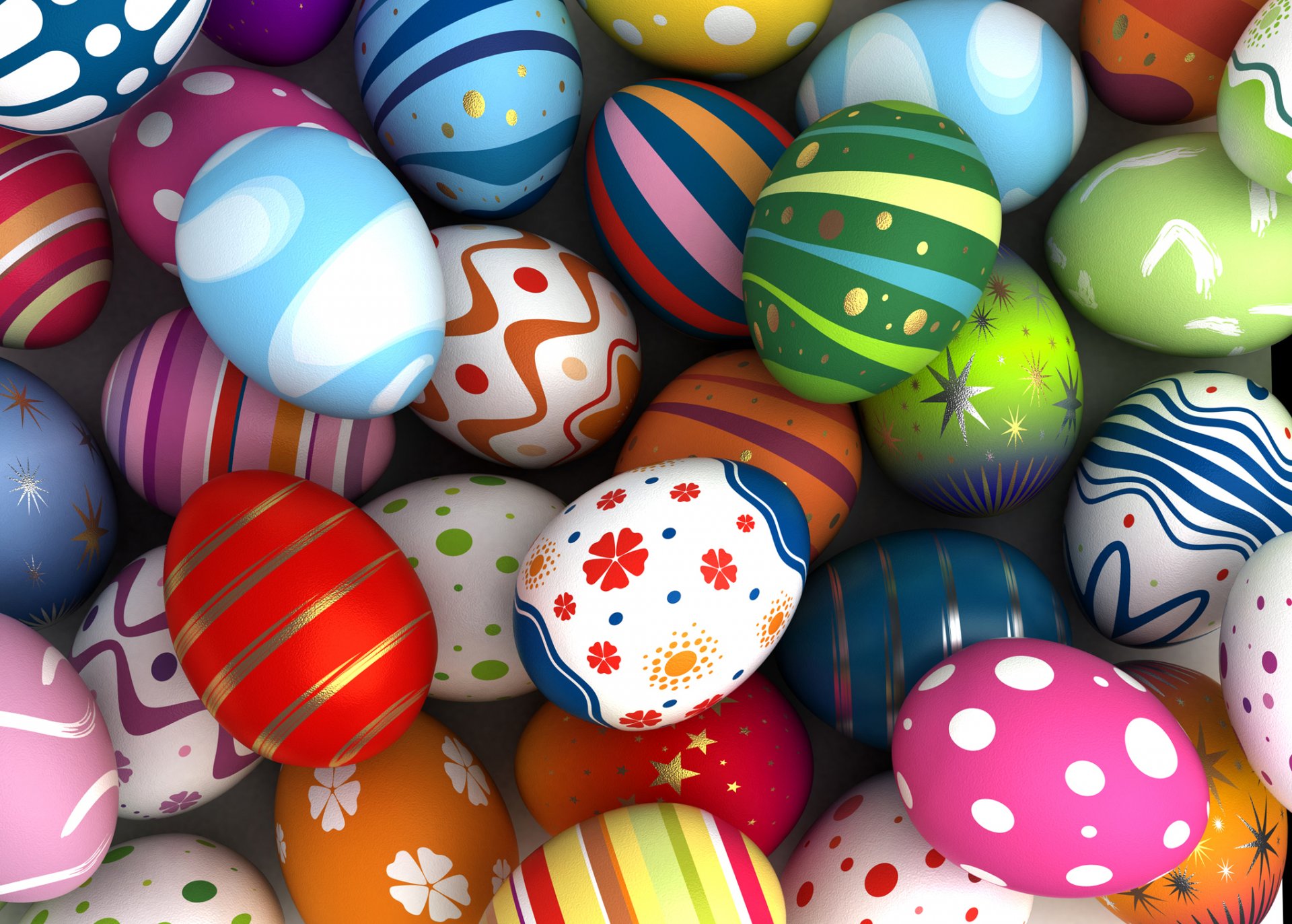 holiday easter eggs paint