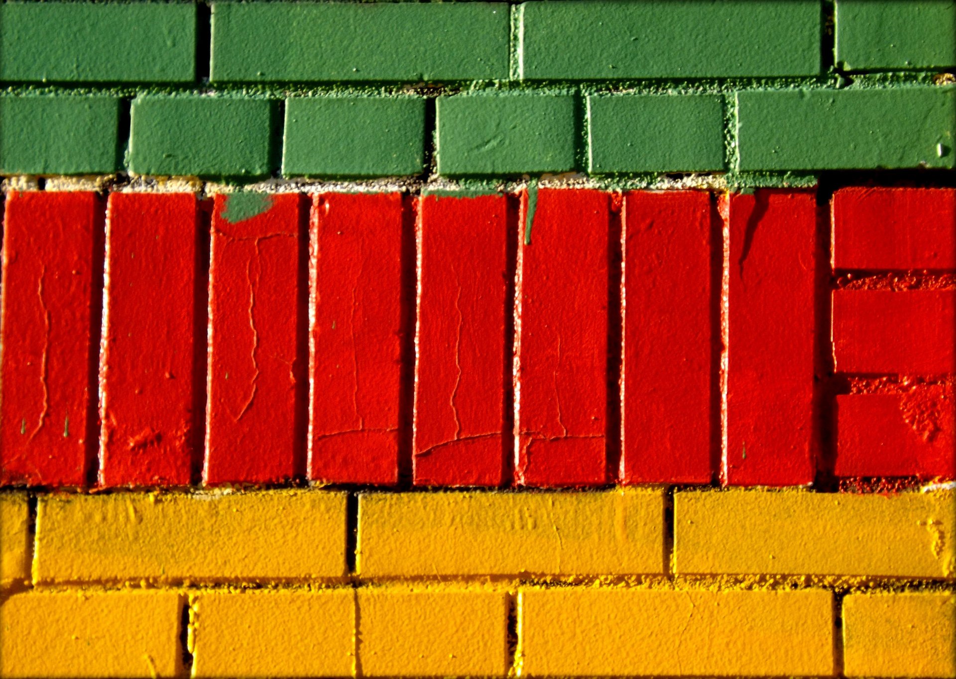 wall brick paint masonry