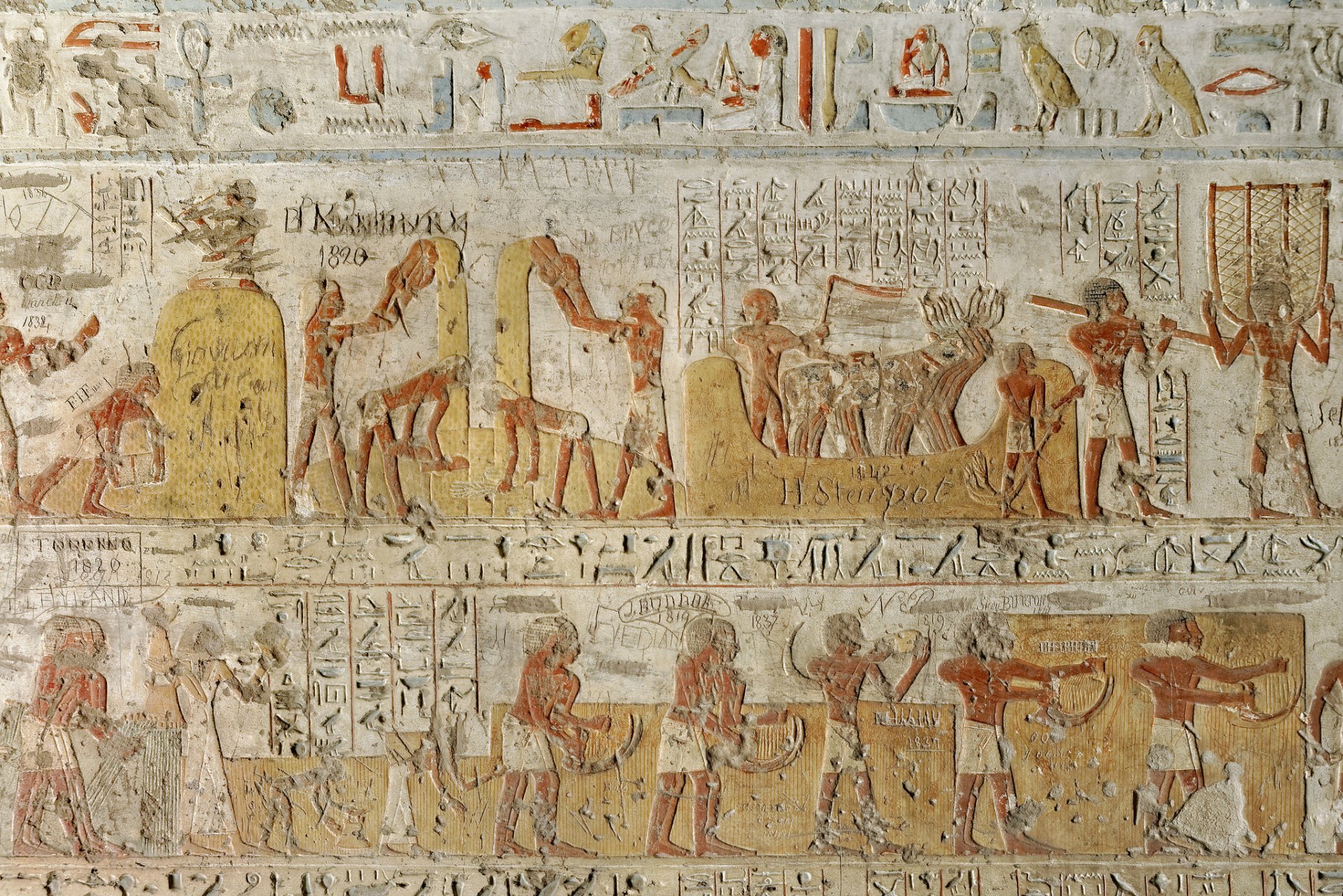 hieroglyphen ägypten wand stil antike