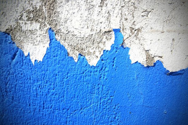 Wall texture color blue