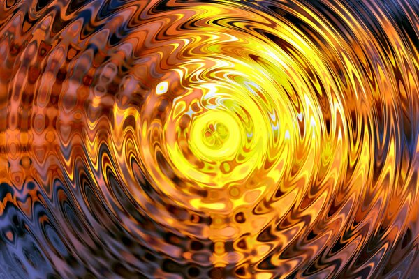 Cerchi d oro, spirale di luce