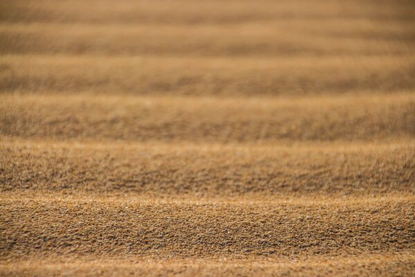 Текстура песка с небольшими волнами