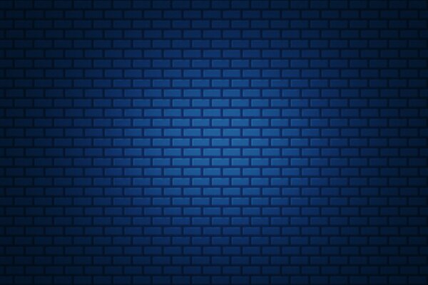 Sfondo gradiente semplice con mattoni blu