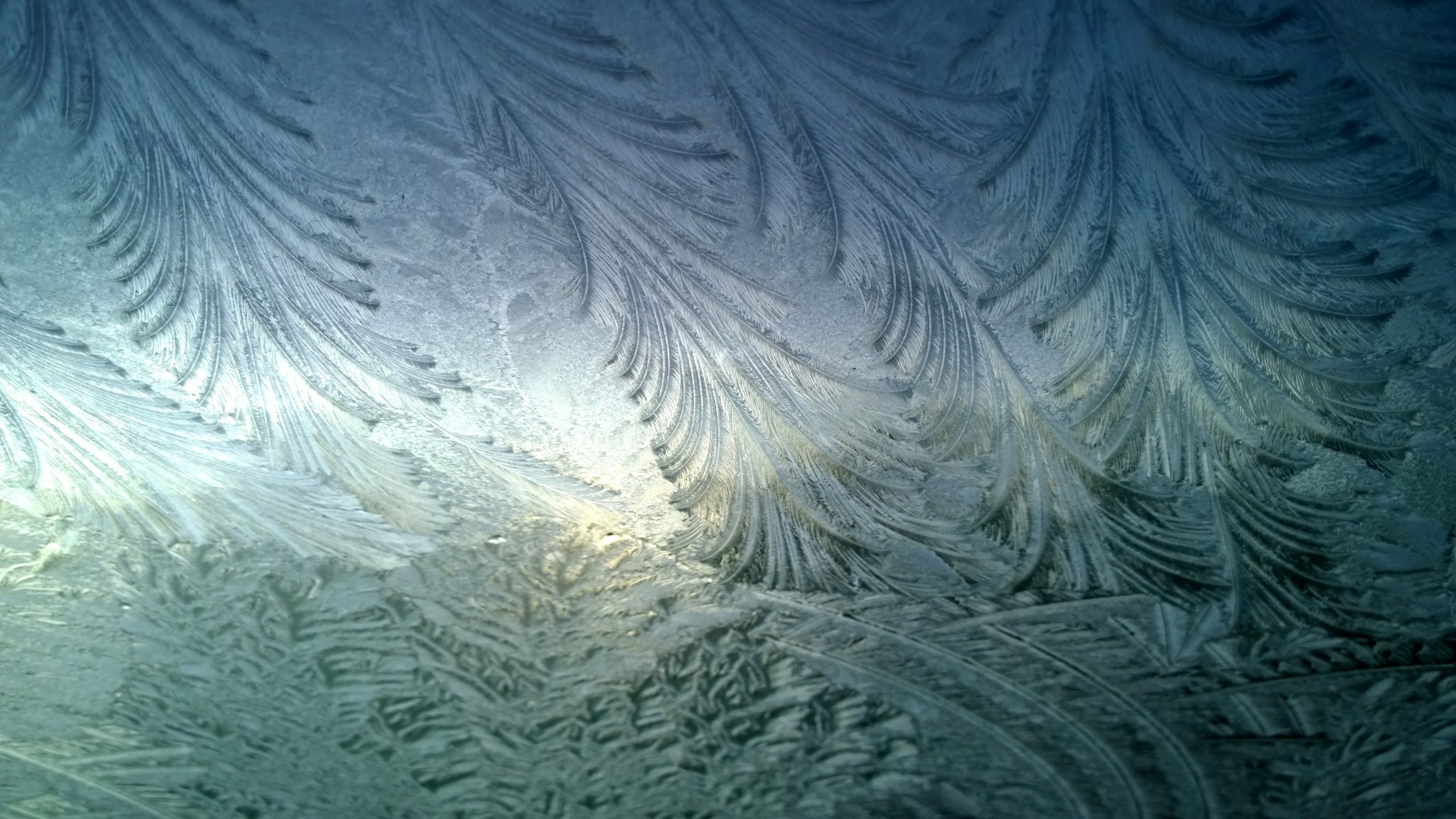 vidrio escarcha patrones invierno luz