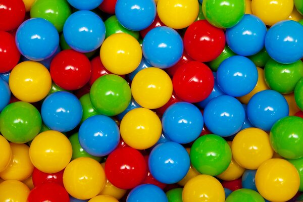 Bolas de colores, fondos de pantalla hd