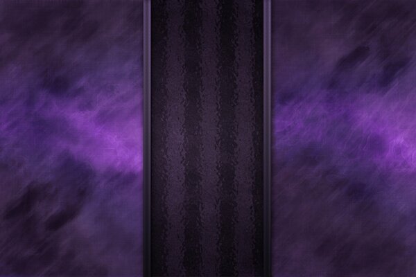 Bande sombre sur la texture violette