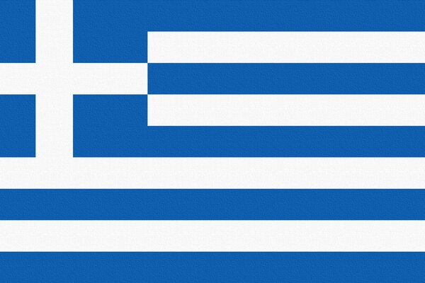 Сине-белый флаг греции