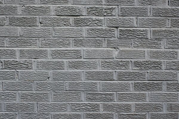 Grey brick wall