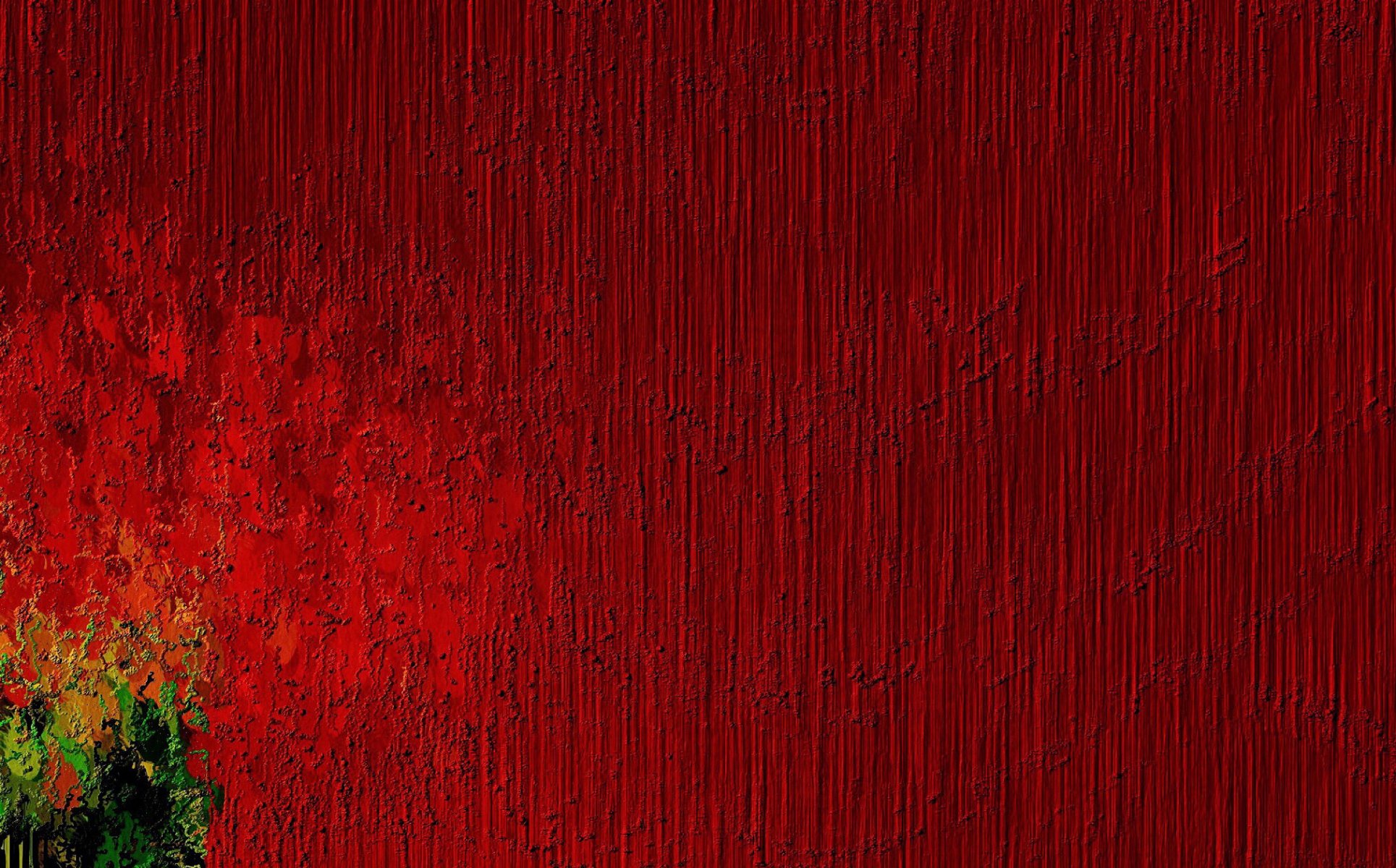 peinture rouge