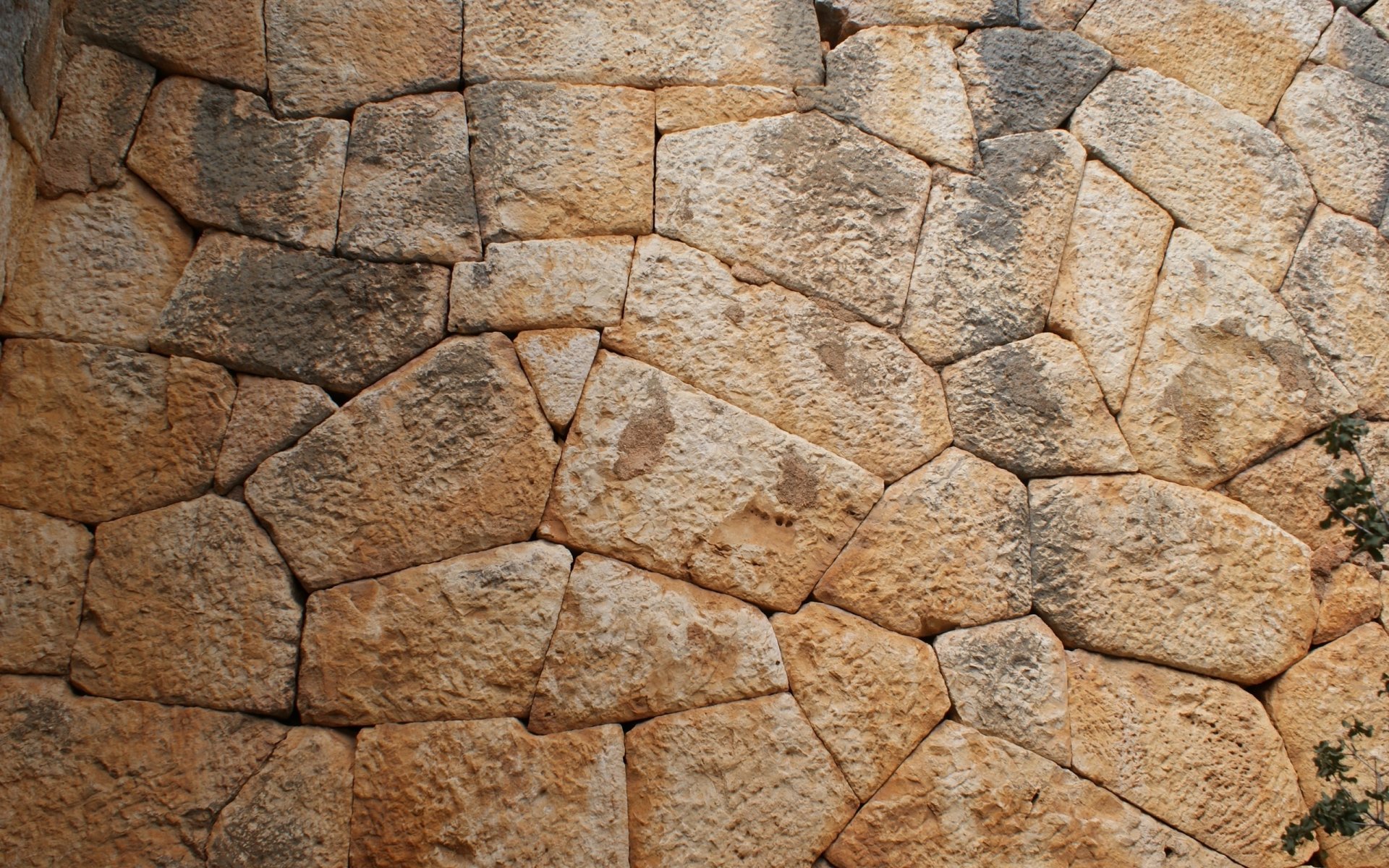 pared piedra marrón manchas ladrillo