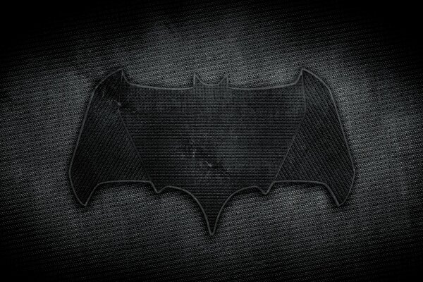 Desktop-Batman-Logo schwarz