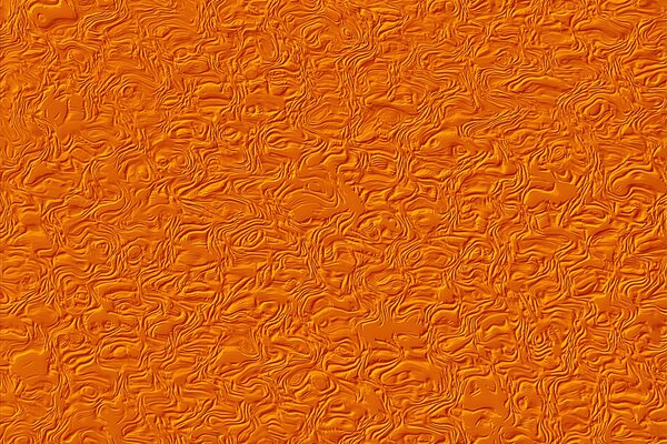 Textured relief of an orange background