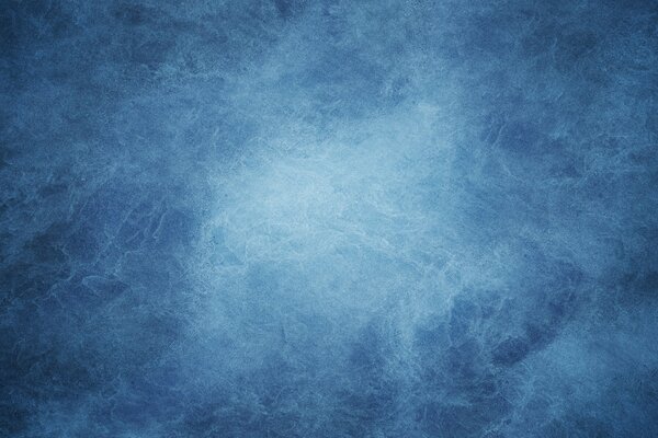 The texture of the blue background in the cold