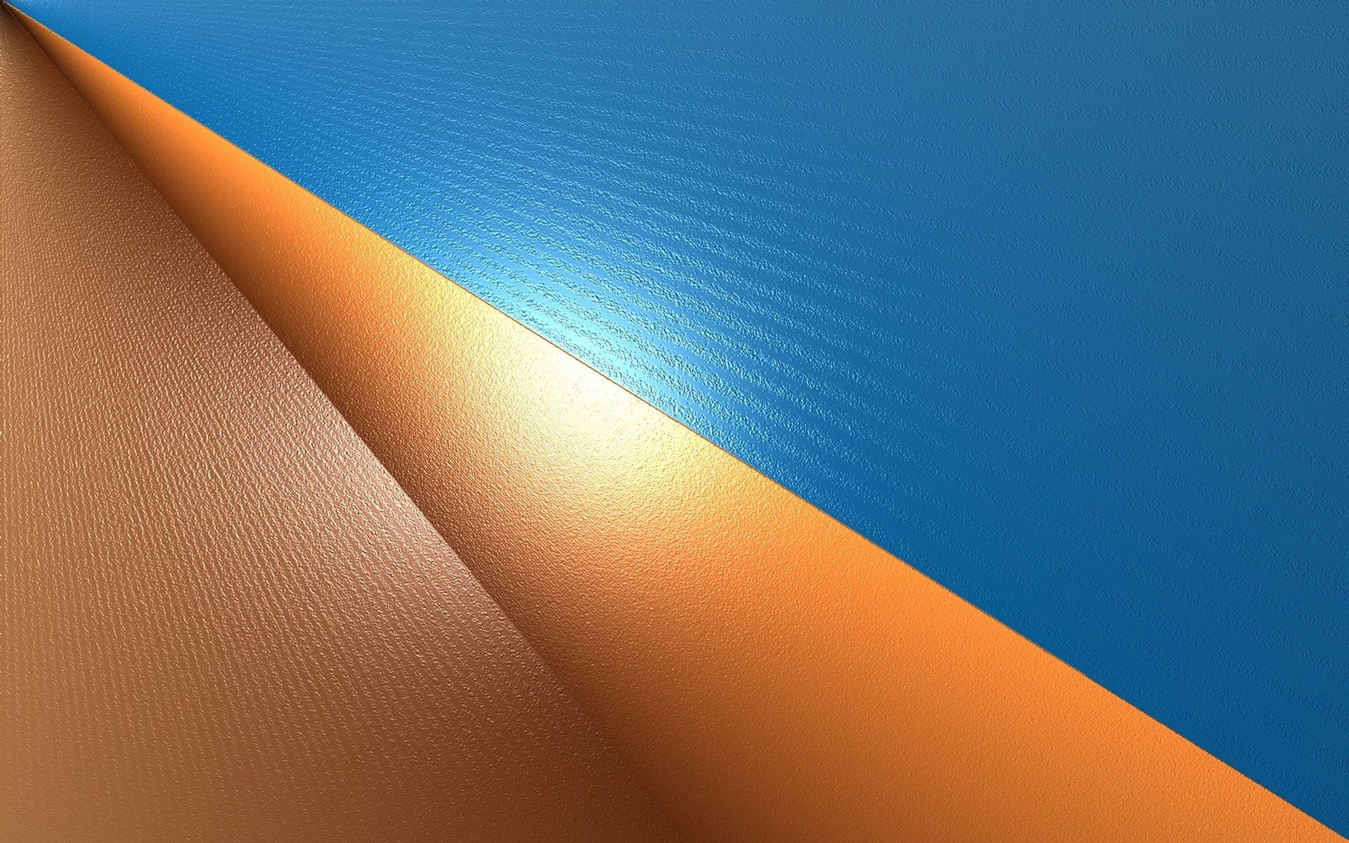 dégradé bleu orange