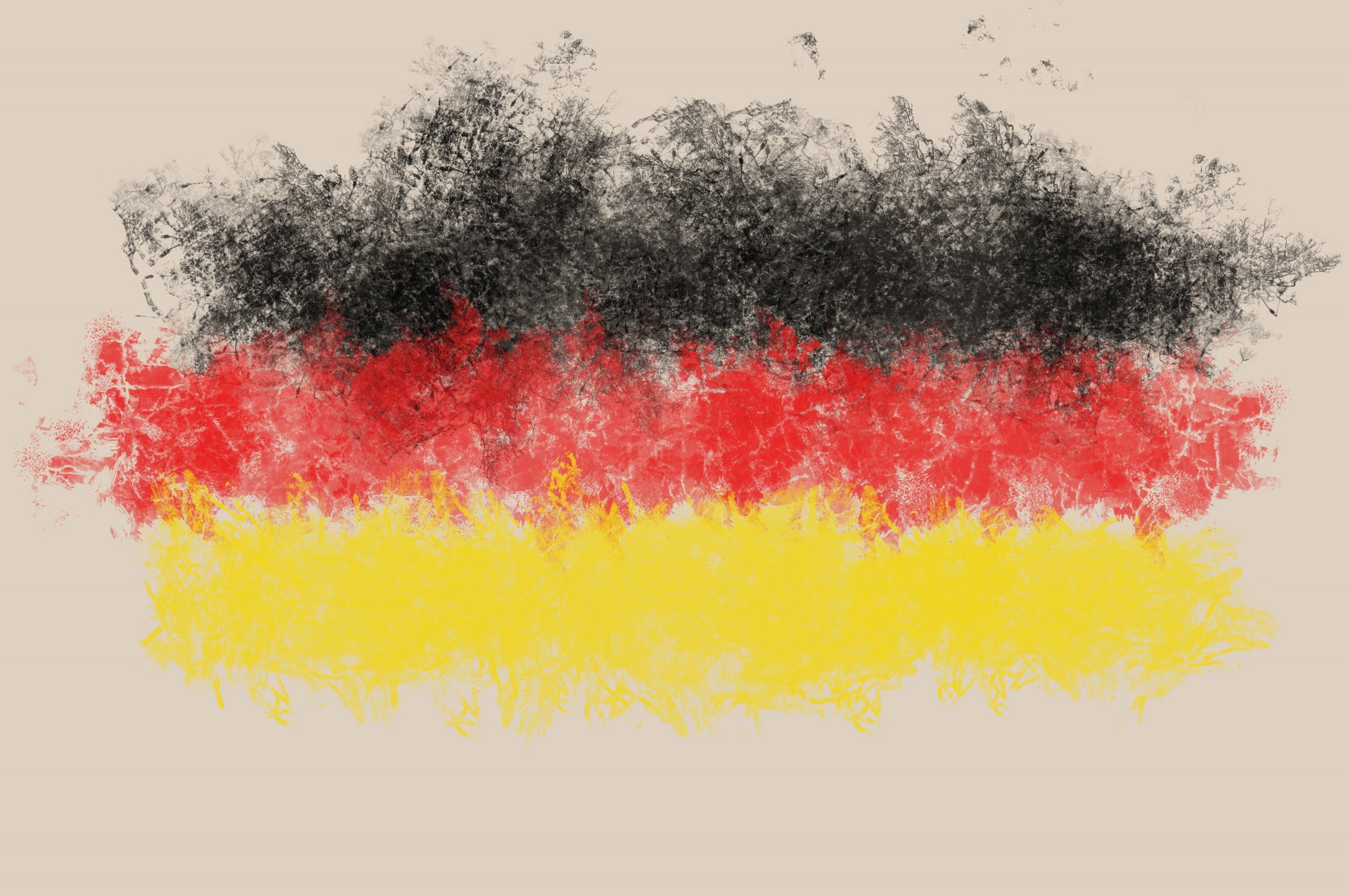 alemania bandera negro amarillo rojo