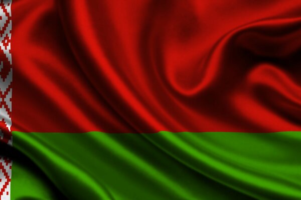 Background texture Belarusian flag