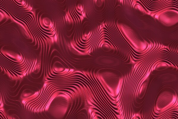 Red background with curves and lines