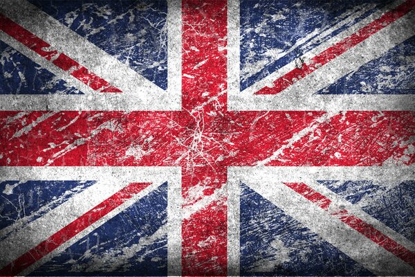 Textura de la bandera de Inglaterra para el fondo de Escritorio