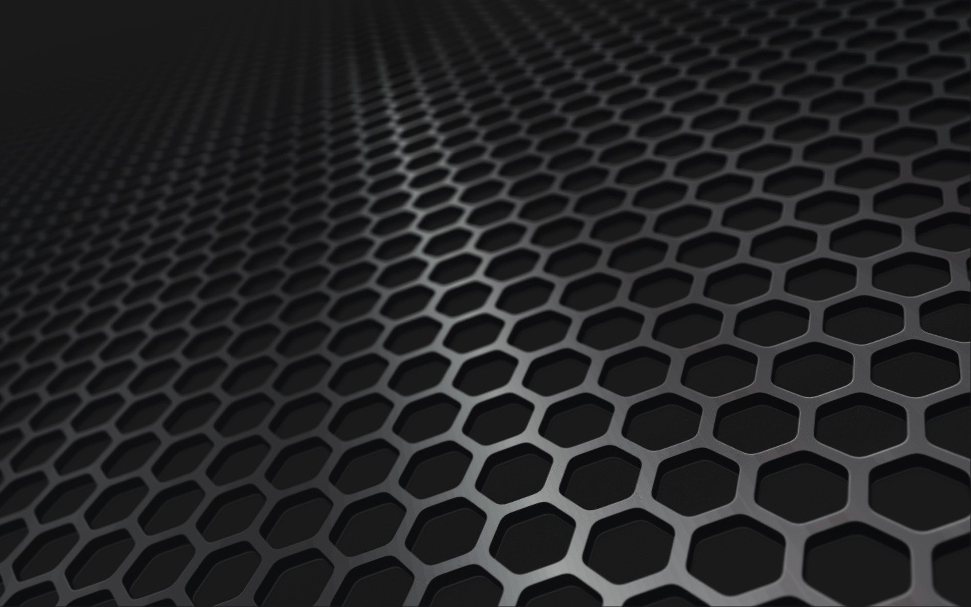 structure grille hexagone