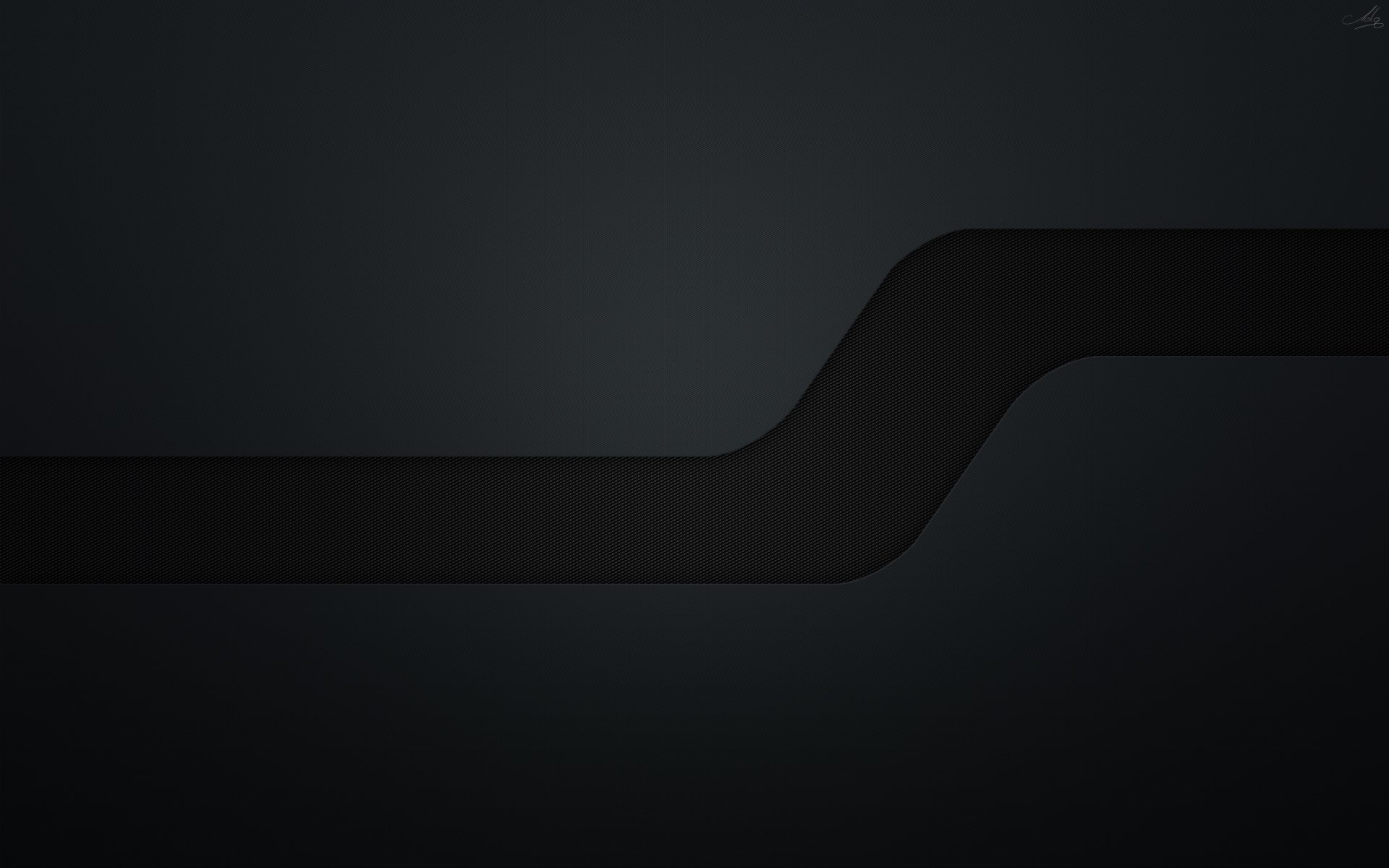 background the band line is curved of