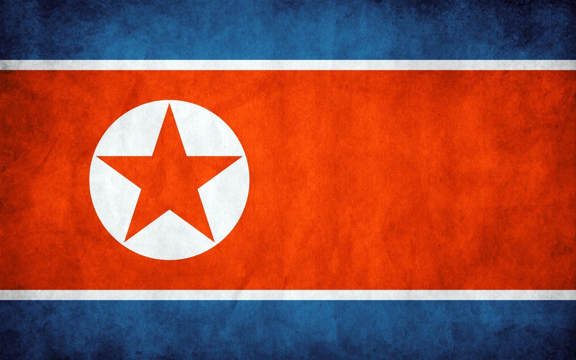 corea del norte bandera