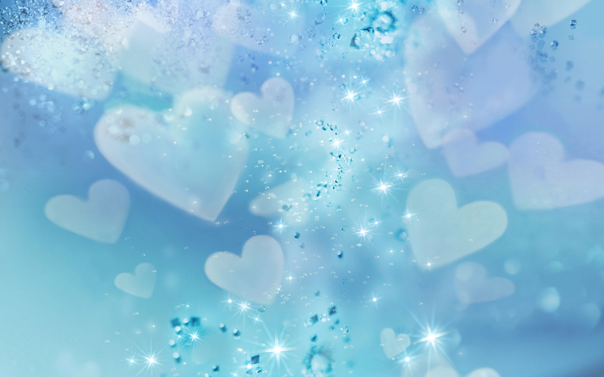 blue heart beautiful