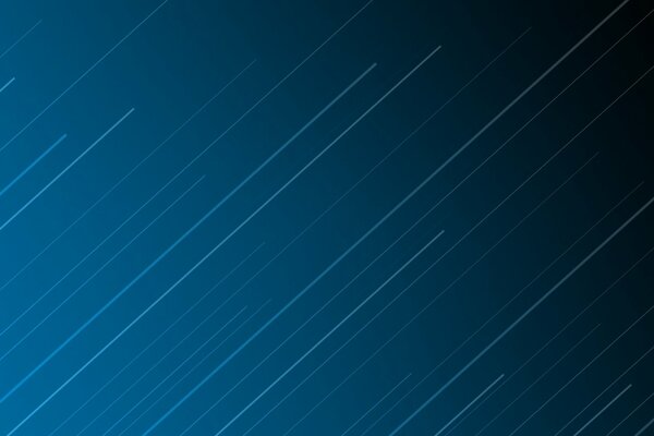 Abstraktion von Linien auf blauem Hintergrund