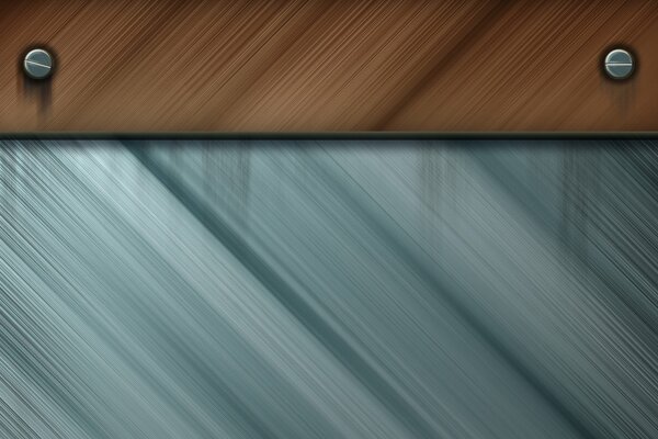Hintergrundtextur aus Metall und Holz