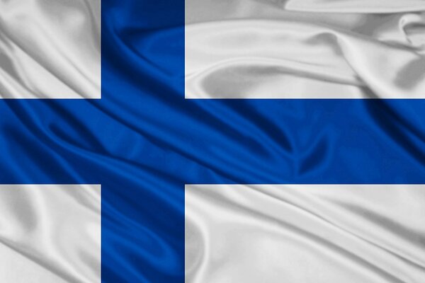 Fondo de la bandera de Finlandia de gran resolución