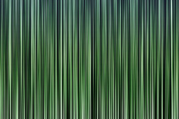 Green stripes of soft texture