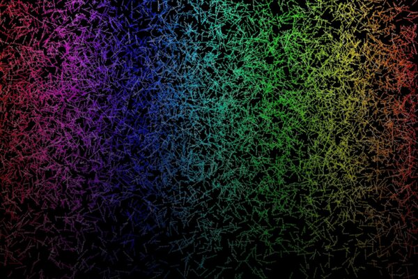 Fondo texturizado de la telaraña del arco iris