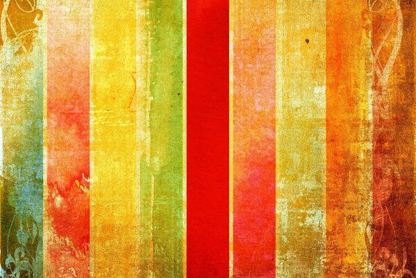 Palette de couleurs multicolores