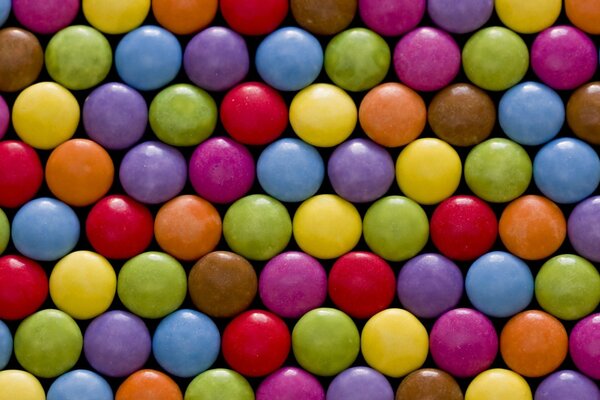 Dulces de color chocolate mmdems