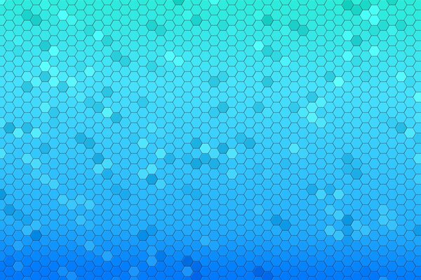 Texture représentant des hexagones en nid d abeille dans des tons bleus