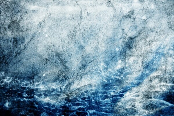 Sfumature di acqua bianche, blu, blu