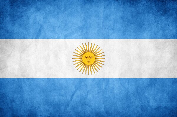 Drapeau flou de l Argentine. Testura