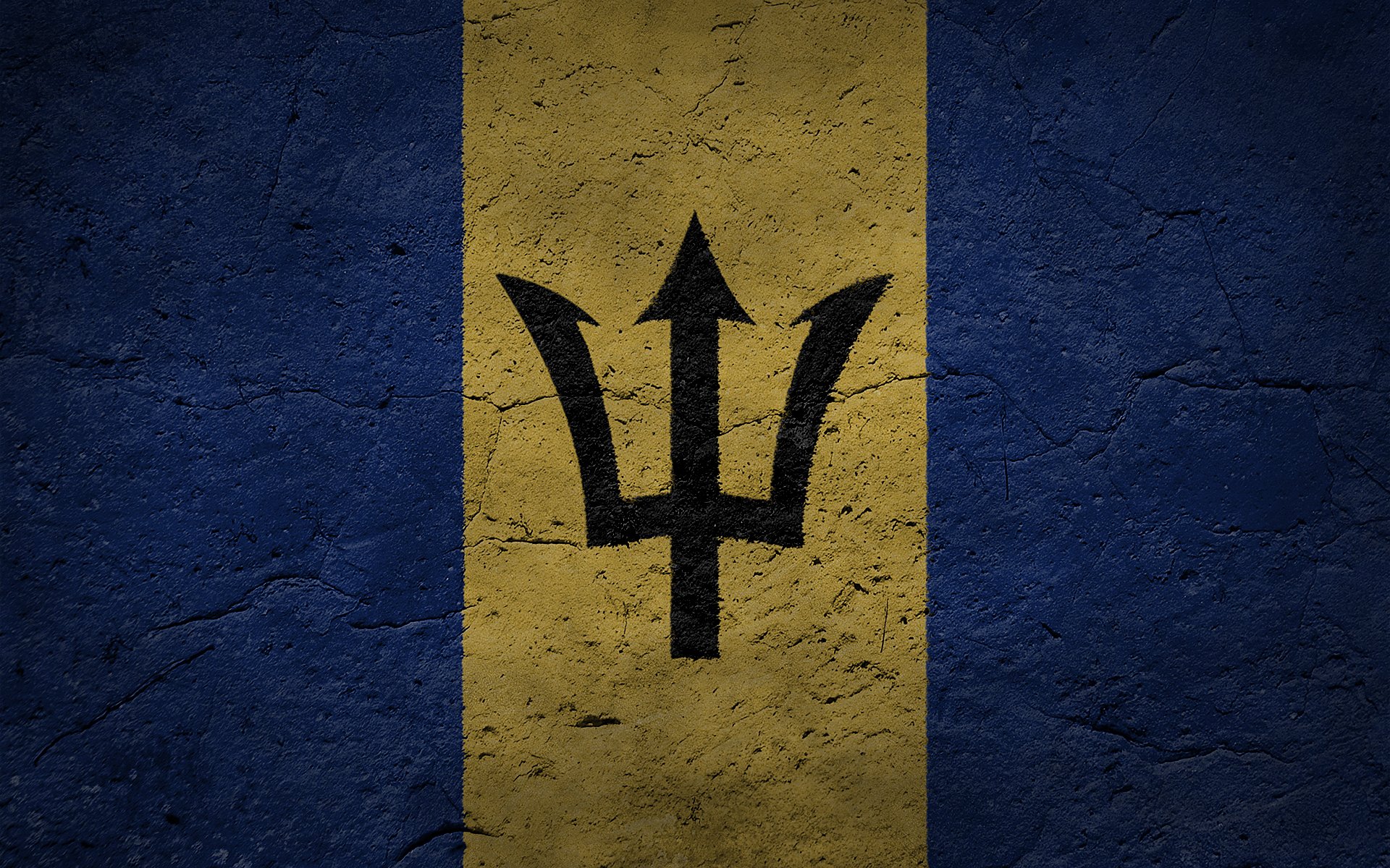 barbados textur flagge