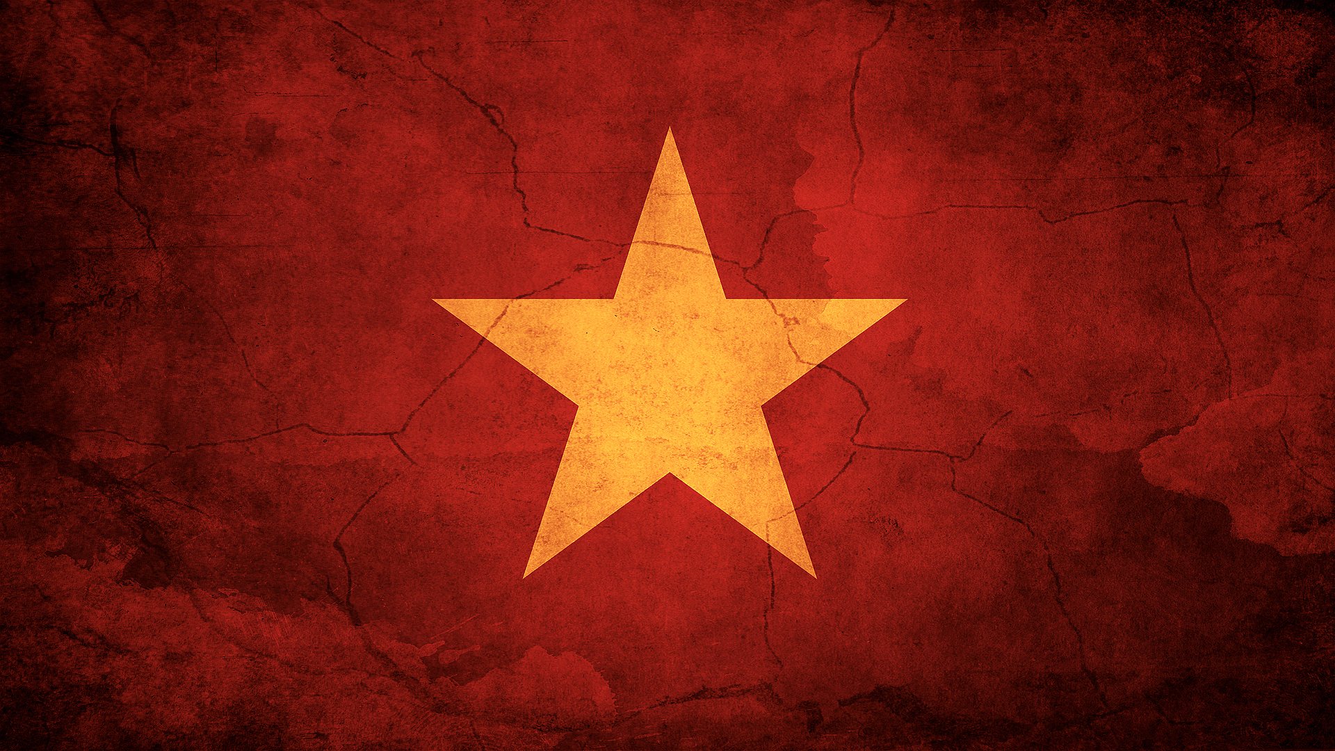 bandera vietnam estrella rojo