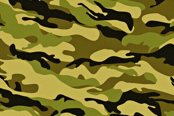 Camouflage militaire kaki