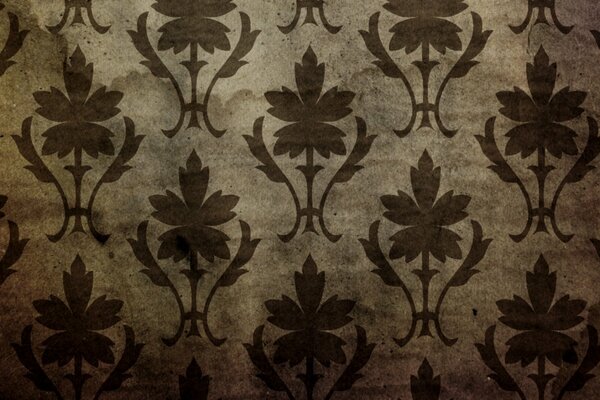 Texture of vintage vintage patterns