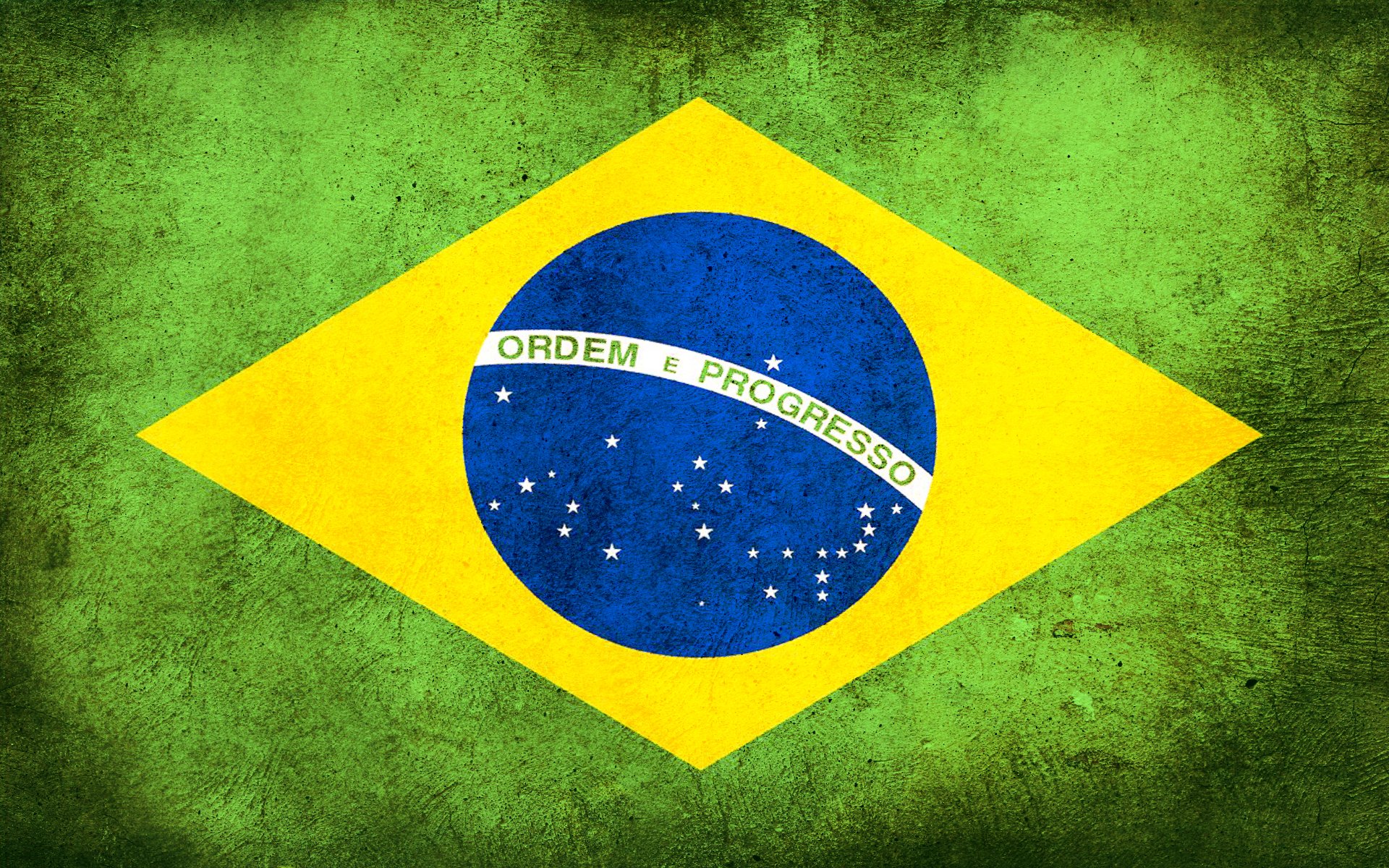 brasilien flagge schmutz