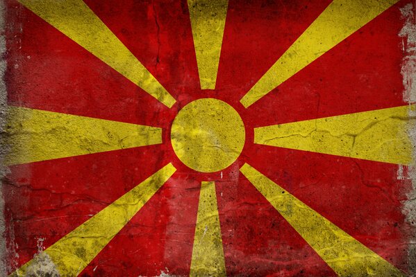 Red and yellow are the colors of the flag of Macedonia