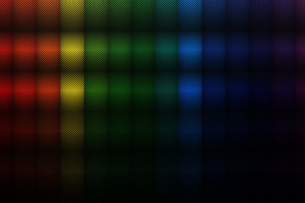 Rainbow colors on an elegant background