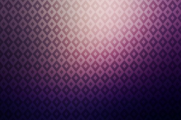 Purple background with diamonds of different sizes