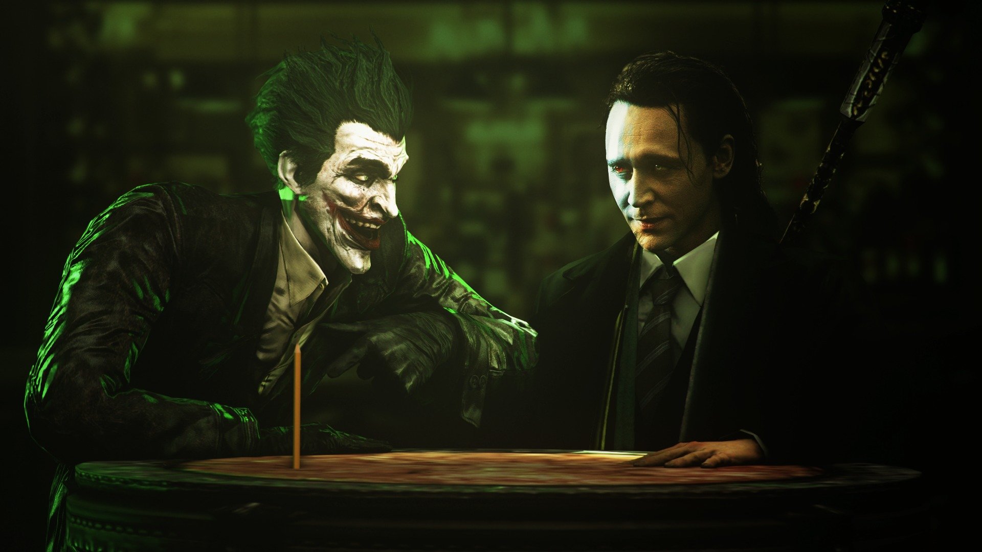 loki hiddleston dieu tricher crayon joker