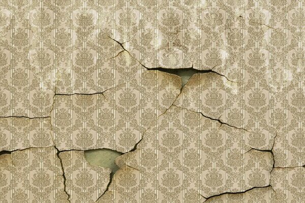 Cracks in the wall, cracks in the wallpaper